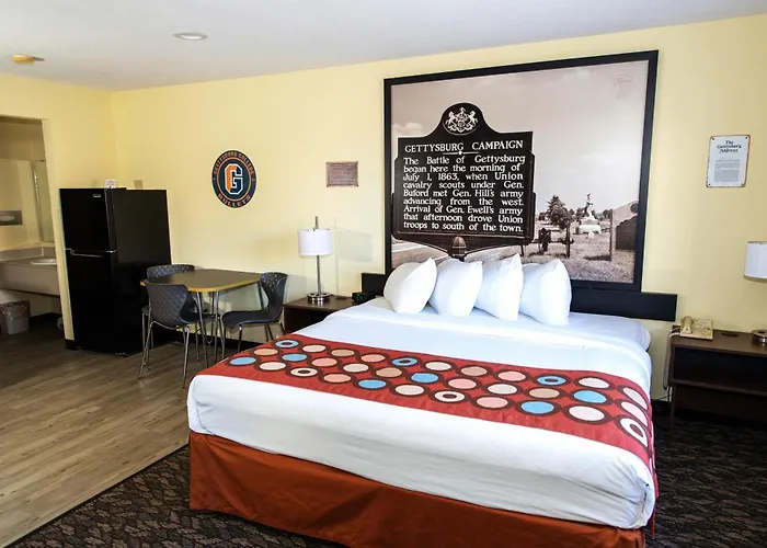 Gettysburg Hotels With Jacuzzi in Room